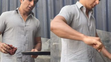 Viral video: Sonu Sood makes dosas on Acharya sets in Hyderabad