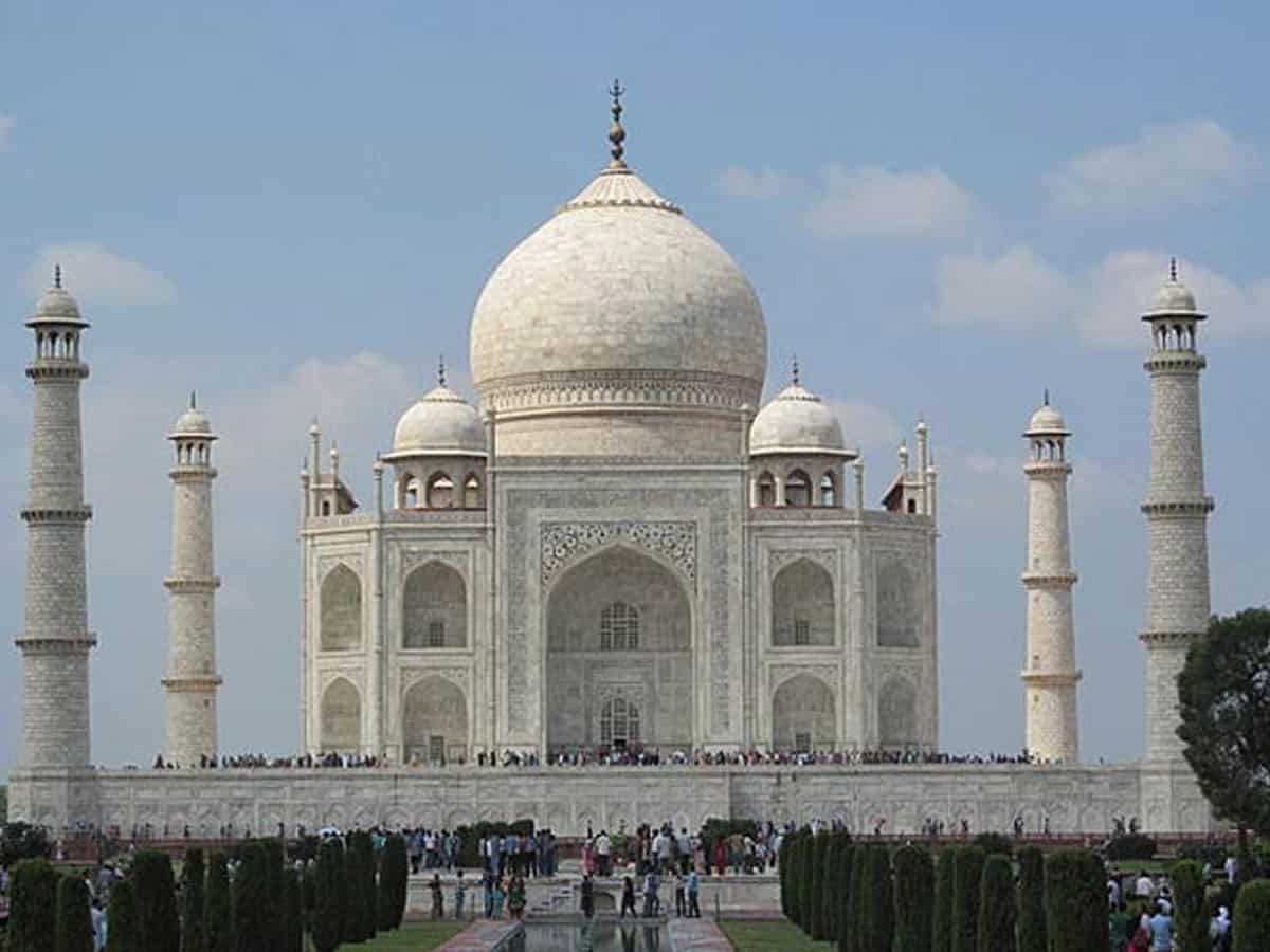 Taj Mahal's iconic dome leaks after heavy rains