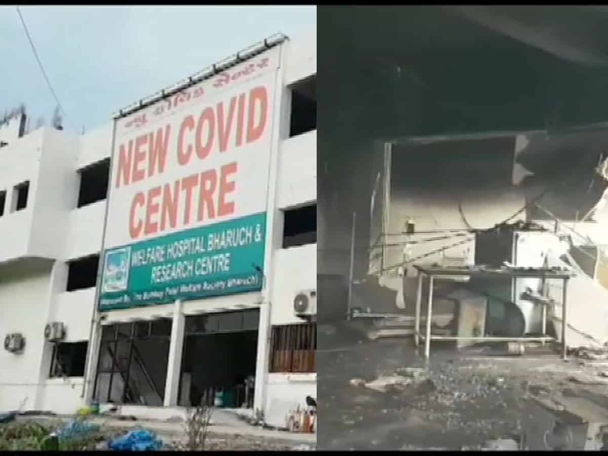 16 killed in fire mishap at COVID hospital in Gujarat’s Bharuch; probe ordered