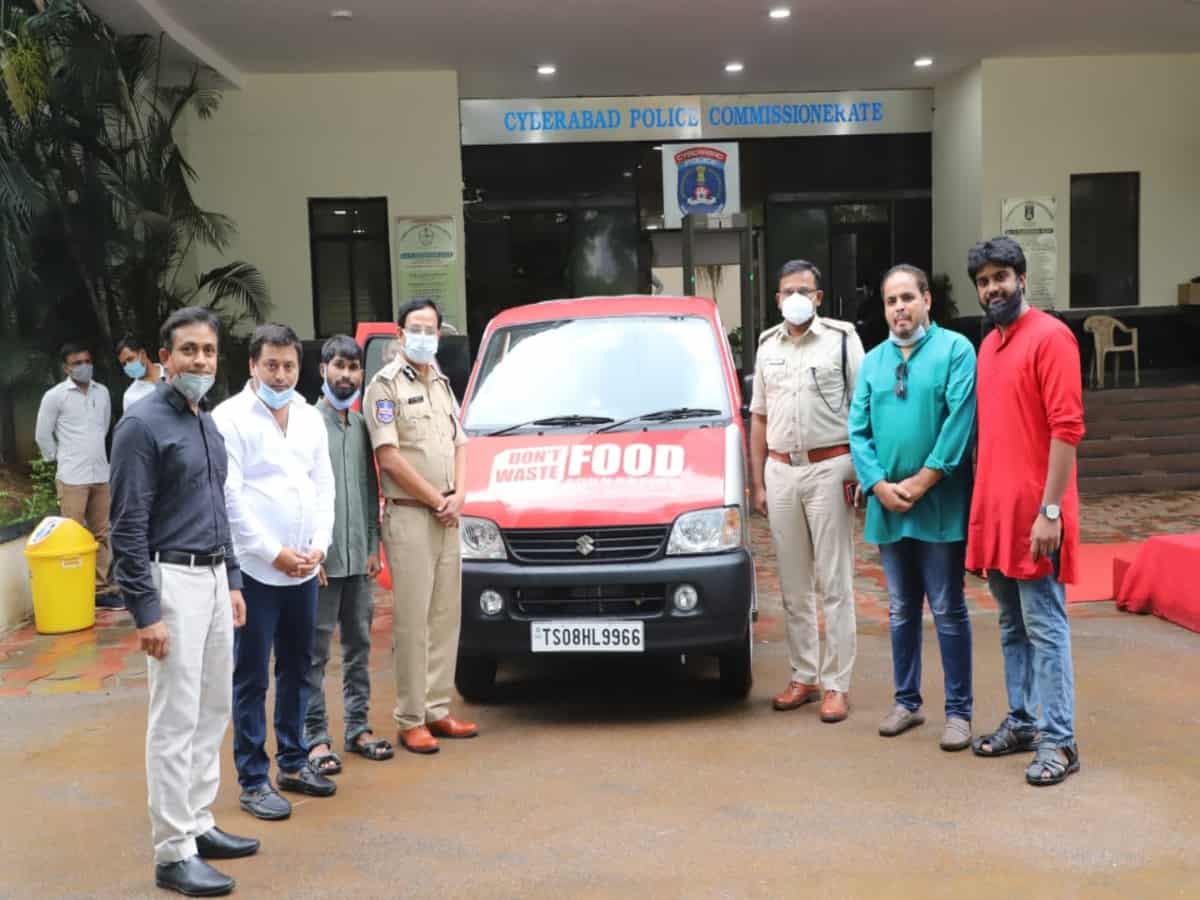Cyberabad police launches ‘Don’t Waste Food’ initiative