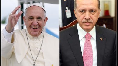 Turkey urges Pope to back sanctions on Israel