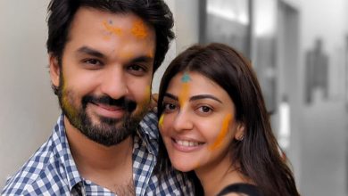 Kajal Agarwal shares a happy photo-op with hubby