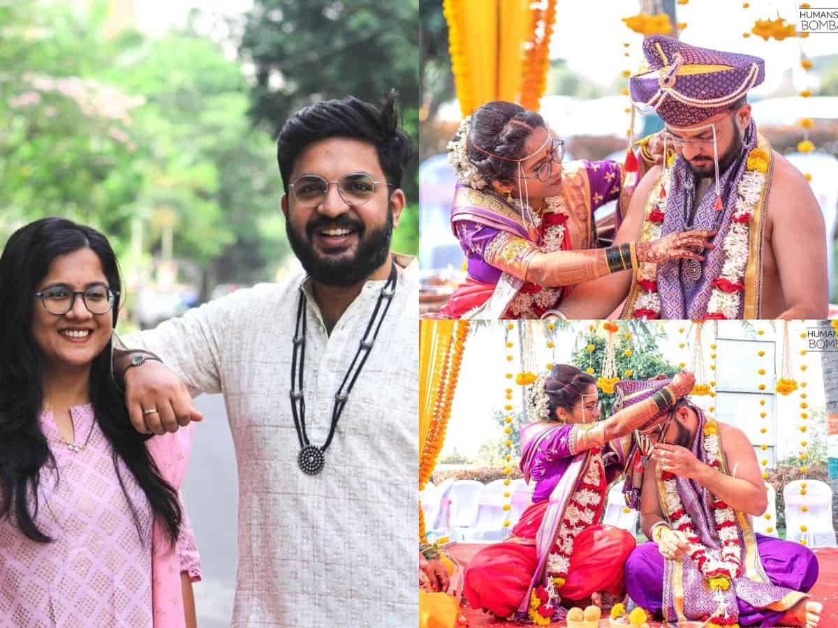 Feminist Mumbai couple exchange mangalsutras on wedding day; internet loves it!