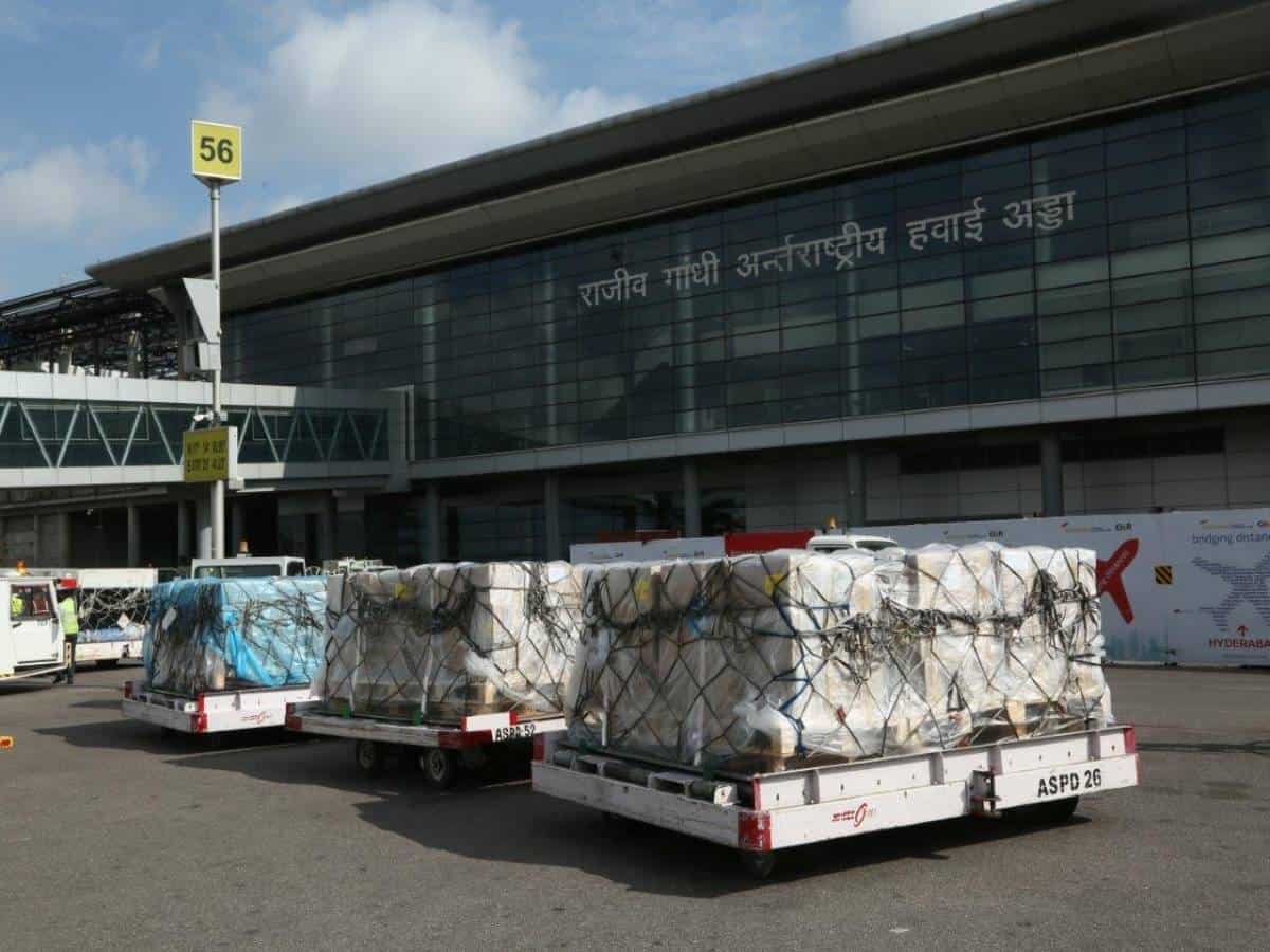 Hyd airport handles over 11K O2 concentrators