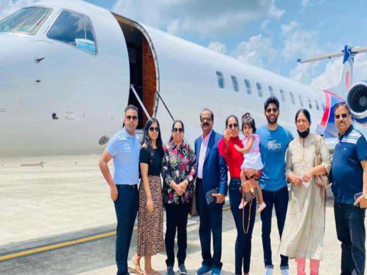NRI family spends around Rs 40 lakh on private jet from Kerala to UAE