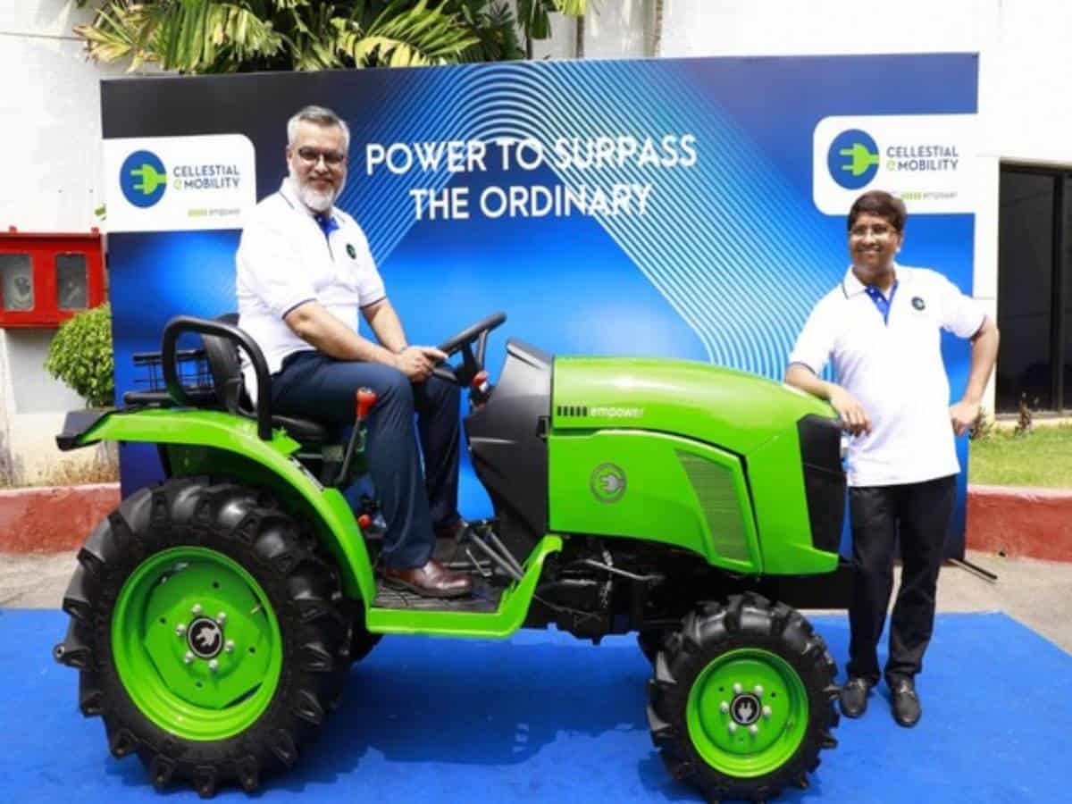 E-tractor startup Cellestial valued at Rs 255 crore