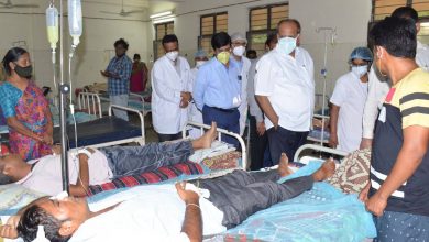 TS CS Somesh Kumar visits Black Fungus patients at ENT hospital