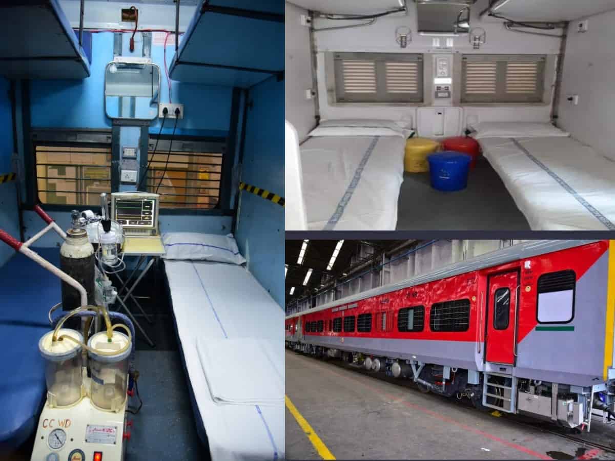 Telangana: SCR converts over 100 train coaches into COVID care centers