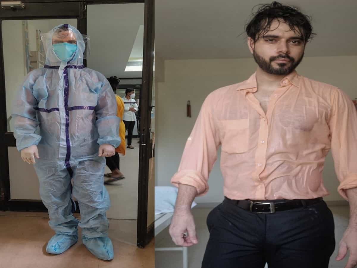 Viral photo: Doctor shows how it’s like wearing PPE kit for entire day