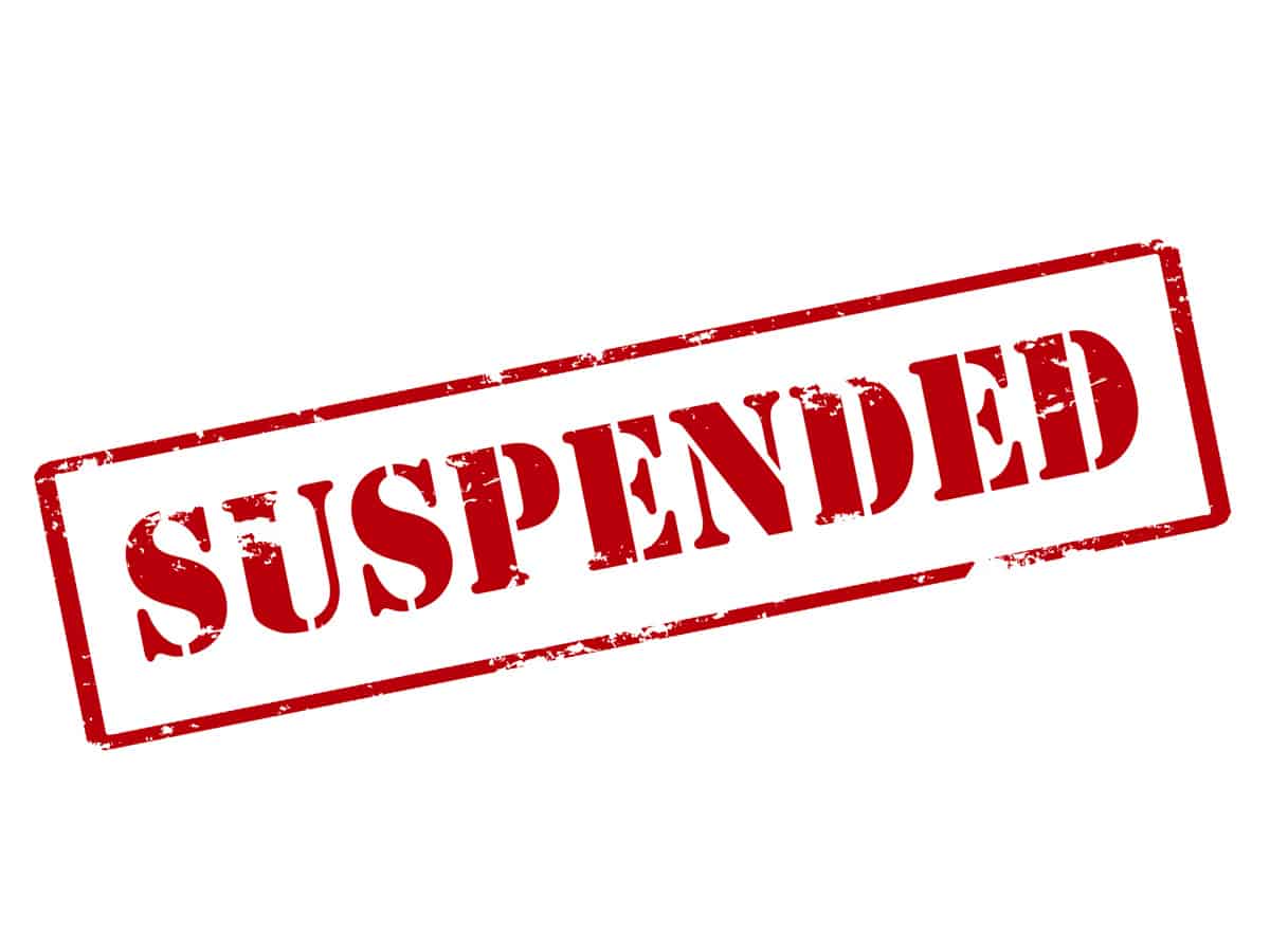 A Sub-Inspector (SI) in Wanaparthy district was suspended on Friday over an alleged extra-marital affair.