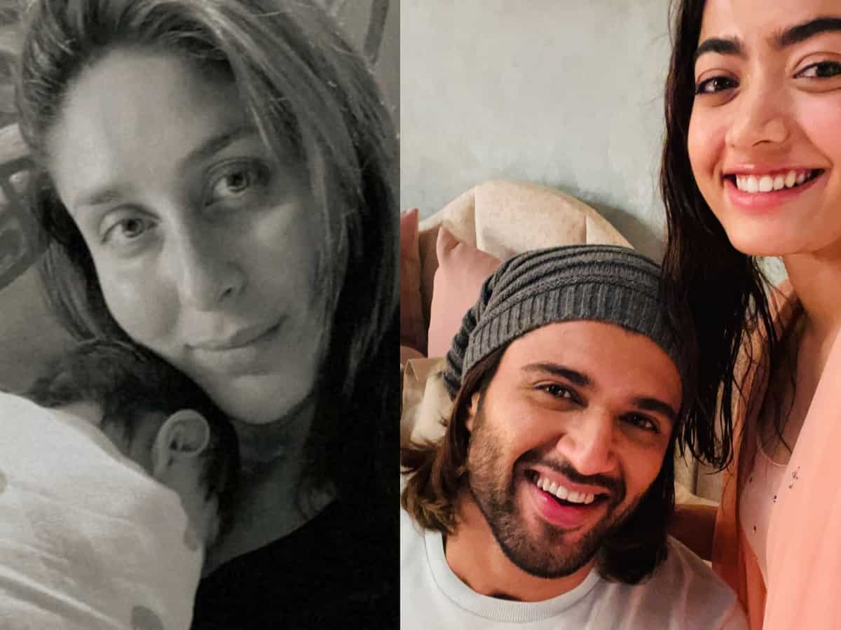 Trending photos: Kareena unveils baby's face, Salman's wishes for Salma Khan and more