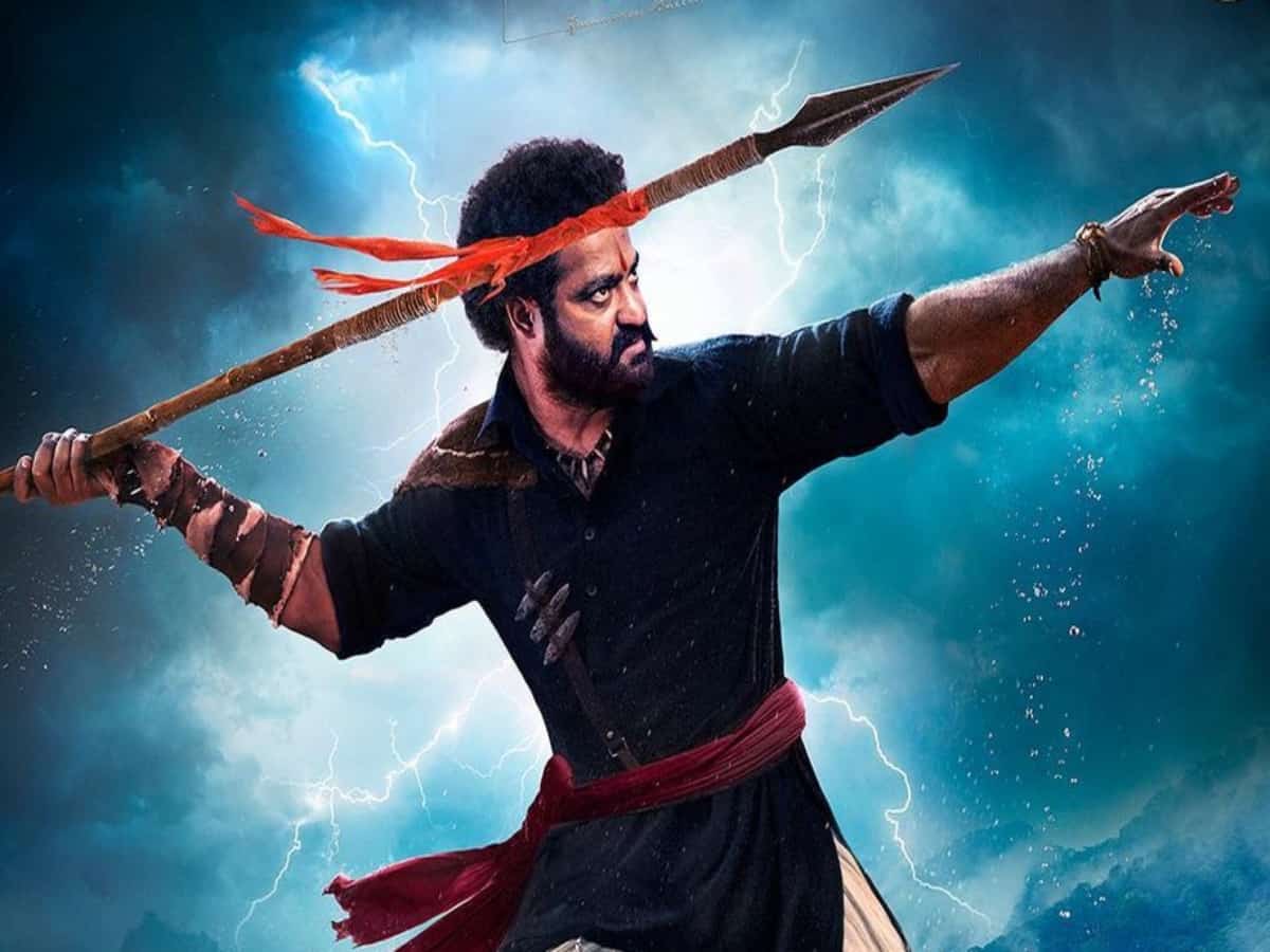 'RRR': Makers unveil Jr NTR's new poster as Komaram Bheem