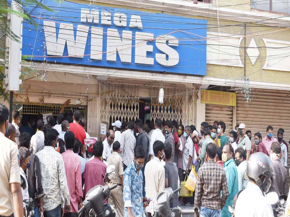 Liquor shops to remain closed for 2 days in Hyderabad