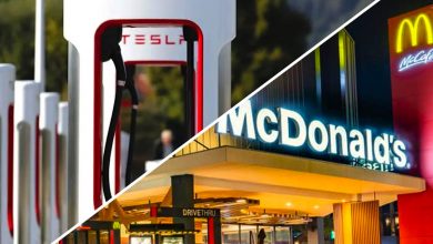 Tesla Supercharger station gets direct service from McDonald's