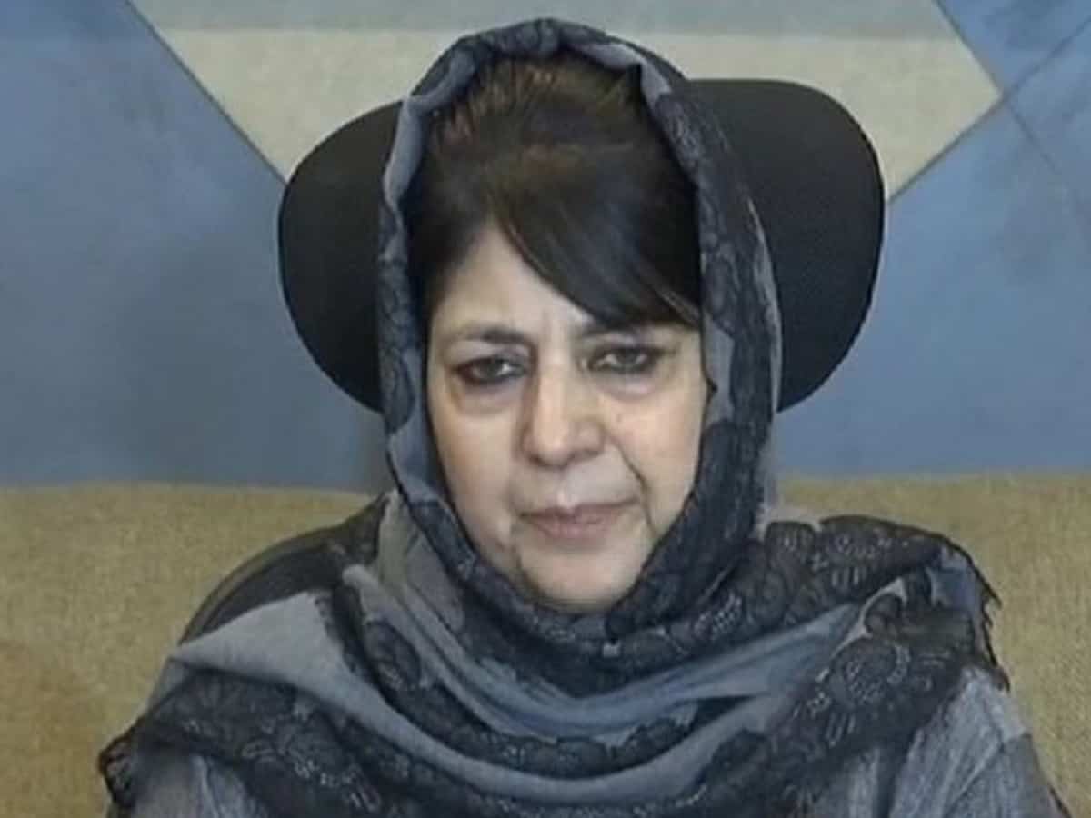 NC left us with no option other than to contest all 3 LS seats in Kashmir: Mehbooba