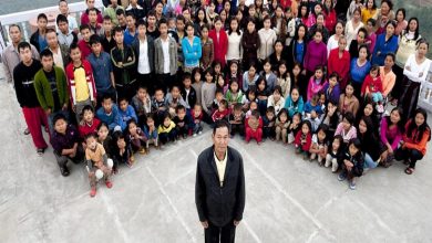 Mizo man with world's one of largest families passes away