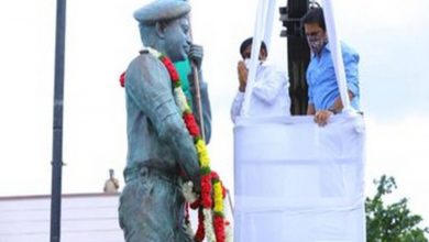 Telangana: Statue of Colonel martyred in Galwan clash unveiled