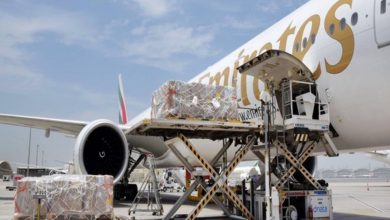 UAE's Emirates transports COVID-19 relief materials for free to India
