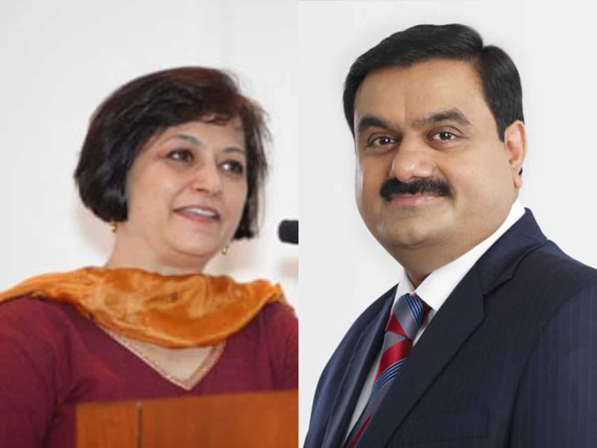 Business journalist Sucheta Dalal trends after Adani’s stock price crashes