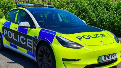 Tesla built its own Model 3-based police car in UK