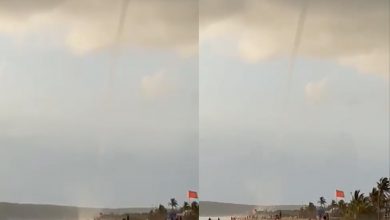 Videos of waterspout off Baga beach goes viral