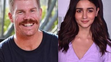 David Warner grooves on a popular dance with Alia Bhatt [Video]