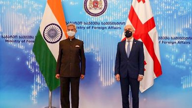 S Jaishankar in Georgia