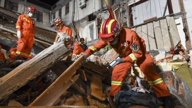 Search ends in Chinese hotel collapse that killed 17 people
