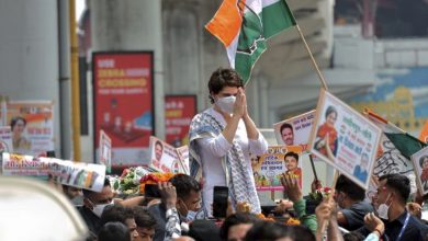 Priyanka Gandhi in Lucknow