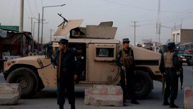 Afghans show support for troops with cries of 'Allahu Akbar'