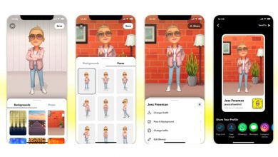 Snapchat will allow putting Bitmoji 3D on profile
