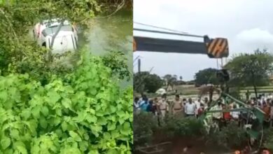 Car plunges into well in Karimnagar, four feared dead