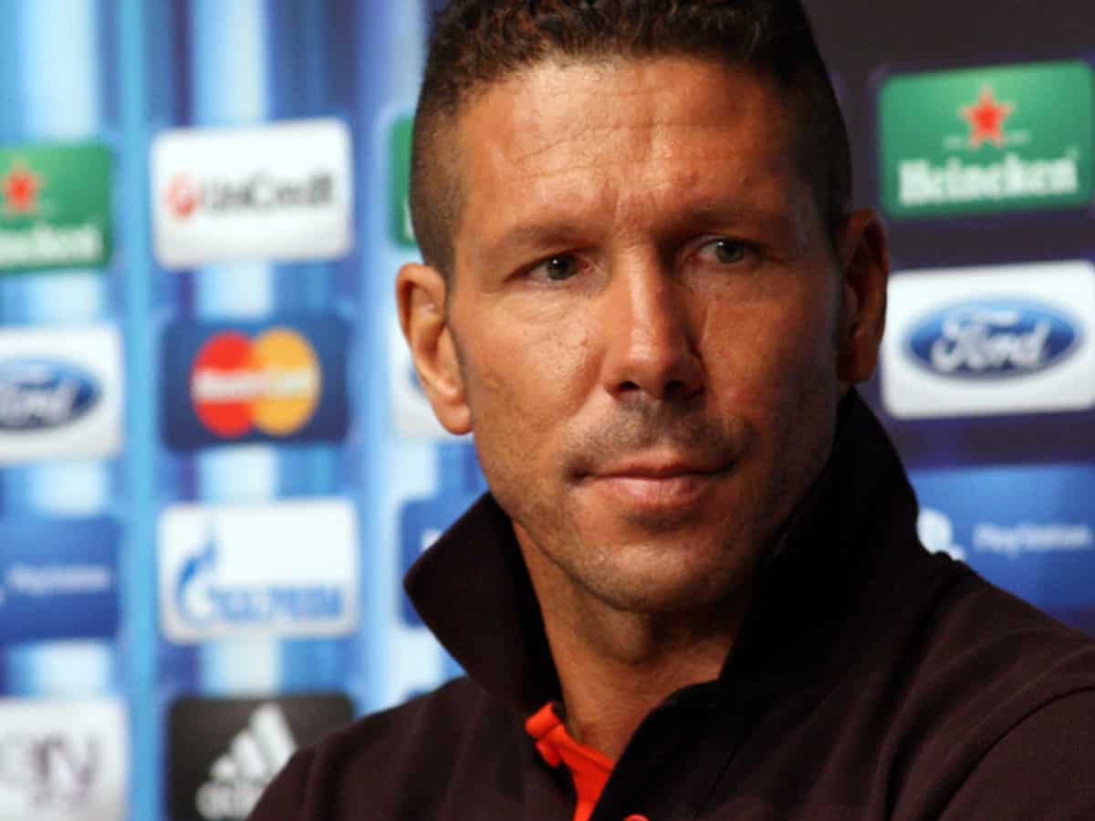Atletico Madrid extend coach Diego Simeone's contract