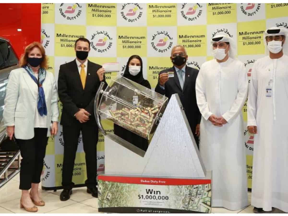 Indian national wins $1 million in Dubai duty free raffle draw