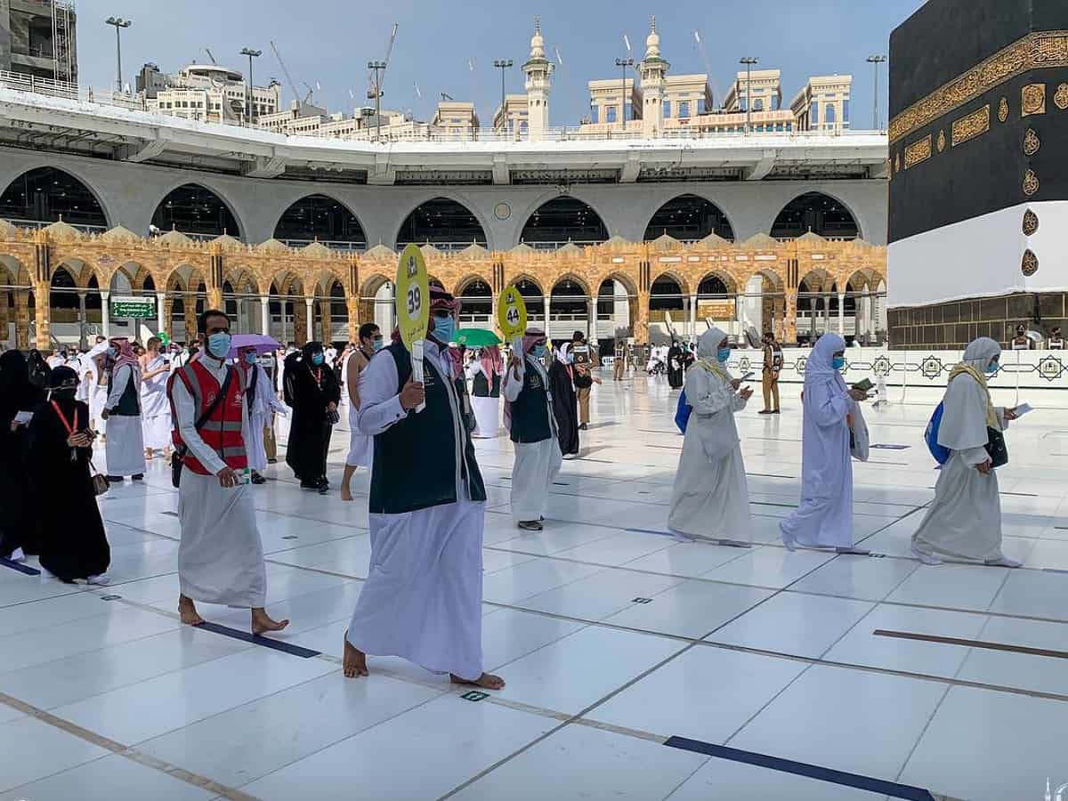 Pilgrims arrives in Makkah for second Hajj during COVID-19 pandemic
