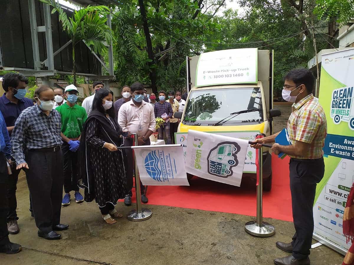 RLG India launch clean to green on wheels programme