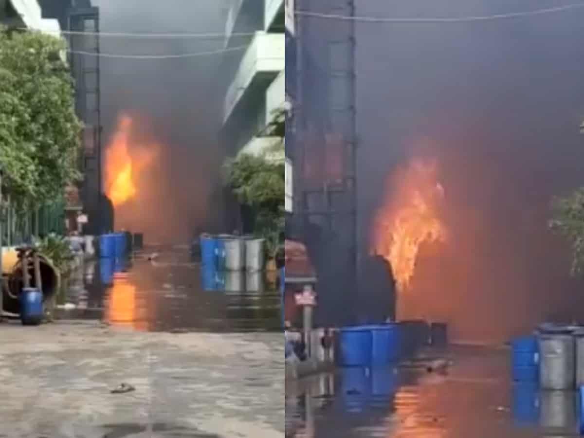 Fire breaks out at chemical lab in Jeedimetla; 3 injured, 1 missing