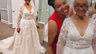 94-year-old fulfills her dream to wear white wedding dress; internet loves it!