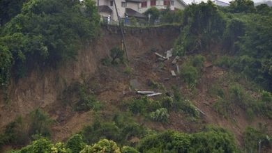 Japan mudslide: Operation to search for missing people continues