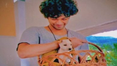 Babil Khan posts pictures of his new pup
