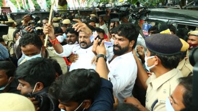 Telangana Cong chief Revanth Reddy arrested; party’s fuel hike protest foiled