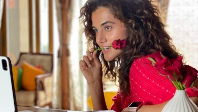 Taapsee Pannu shares a glimpse from 'Blurr'