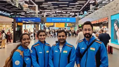 Tokyo Olympics: Indian shooting contingent lands in Amsterdam