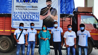 Yuvraj's foundation sets up 120 beds in Telangana hospital