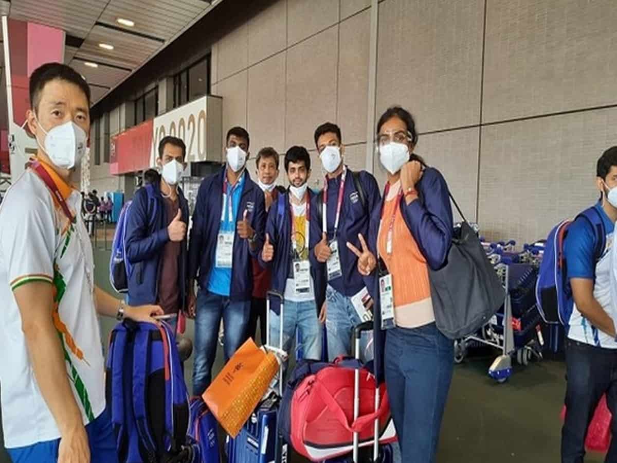 Tokyo Olympics: Indian Badminton contingent, Table Tennis team leave for Games Village