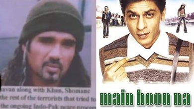 News clip in Main Hoon Na’s end credits has a crew member’s rant; internet in splits