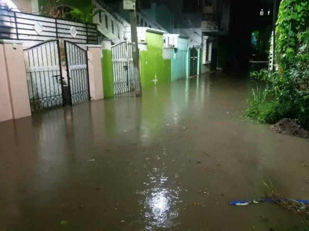 rainfall in Hyderabad