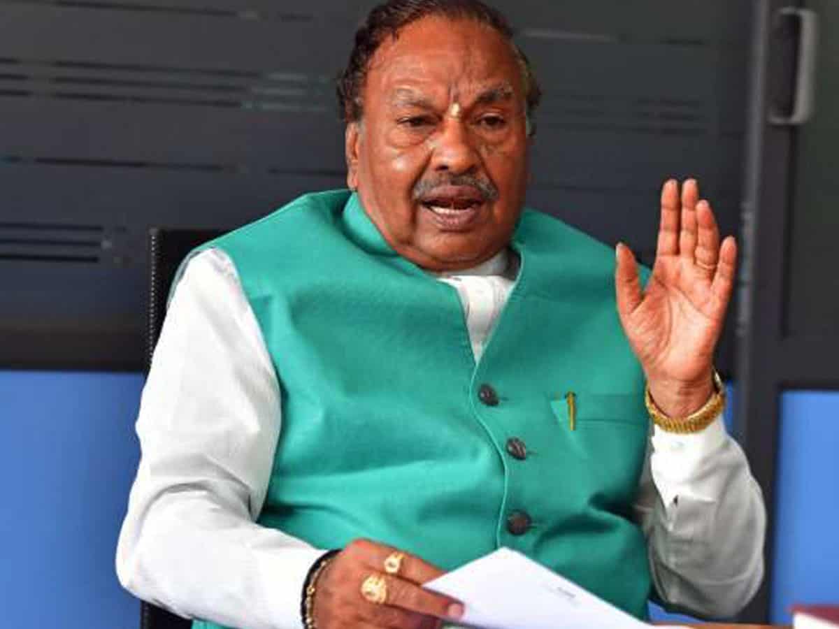 Do we remain silent even if our women are raped: Karnataka minister Eshwarappa