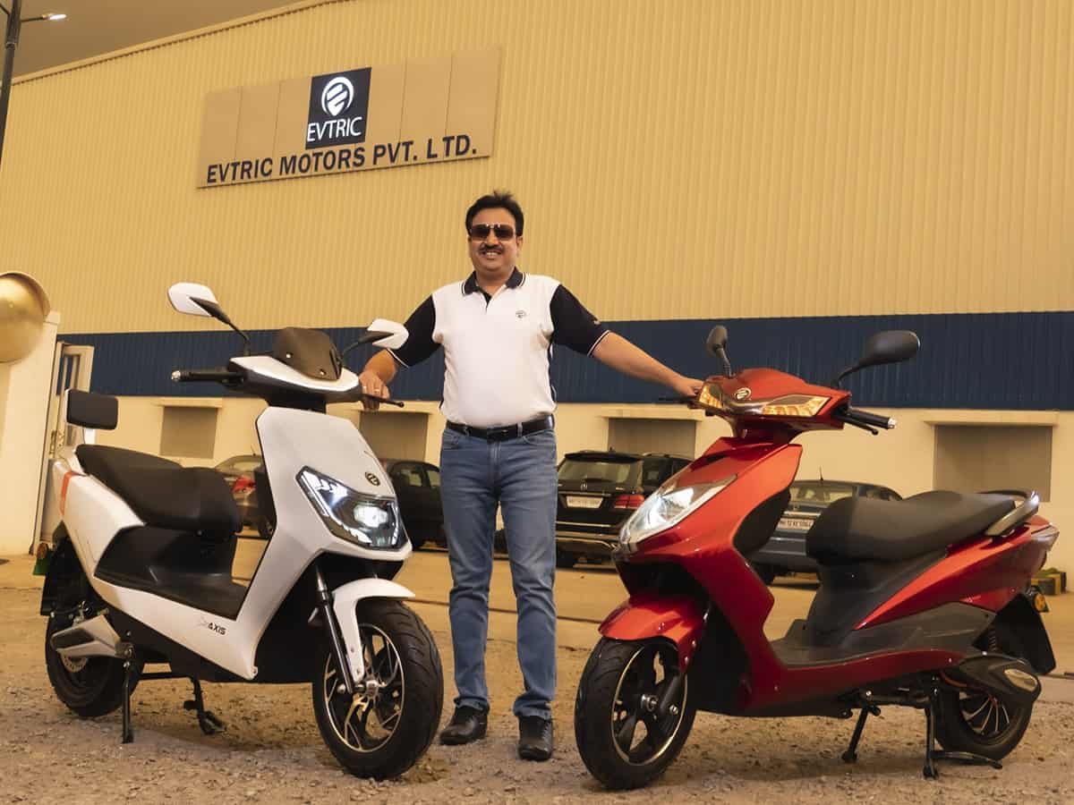 EVTRIC Motors launches 2 slow-speed electric scooters in India