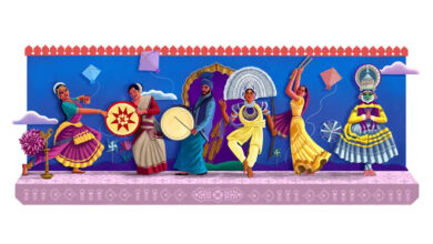 Pichai celebrates Independence Day with Doodle depicting Indian dance forms